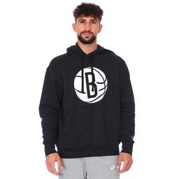 Brooklyn Nets NBA Erkek Siyah Basketbol Sweatshirt CN1187 010