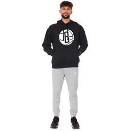 Brooklyn Nets NBA Erkek Siyah Basketbol Sweatshirt CN1187 010