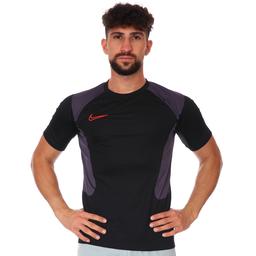 M Nk Dry Acd Top Ss Fp Mx Erkek Siyah Futbol Tişört CV1475-011
