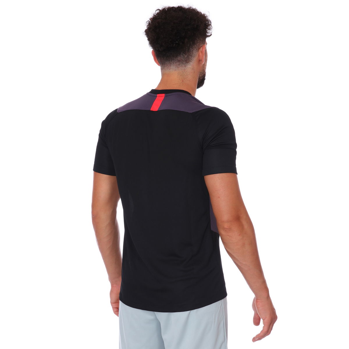 M Nk Dry Acd Top Ss Fp Mx Erkek Siyah Futbol Tişört CV1475-011