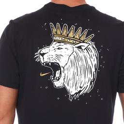 M Nk Dry Lbj Ssnl Logo Tee Erkek Siyah Basketbol Tişört DD0783-011