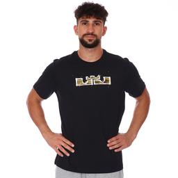 M Nk Dry Lbj Ssnl Logo Tee Erkek Siyah Basketbol Tişört DD0783-011
