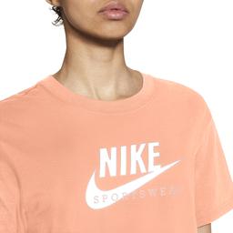 W Nsw Heritage Ss Top Hbr Kadın Turuncu Günlük Stil Tişört CZ8612-808