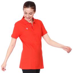 Spt Kadın Kırmızı Polo Yaka Günlük Stil Tişört TKY100120-KRM
