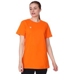 Basic Kadın Turuncu Günlük Stil Tişört TKC100105-TRN