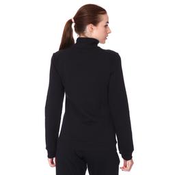 Raswomust Kadın Siyah Günlük Stil Sweatshirt 711209-SYH