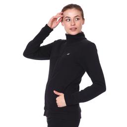 Raswomust Kadın Siyah Günlük Stil Sweatshirt 711209-SYH