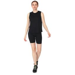 W Ny Crochet Tank Kadın Siyah Antrenman Atleti DA1046-010