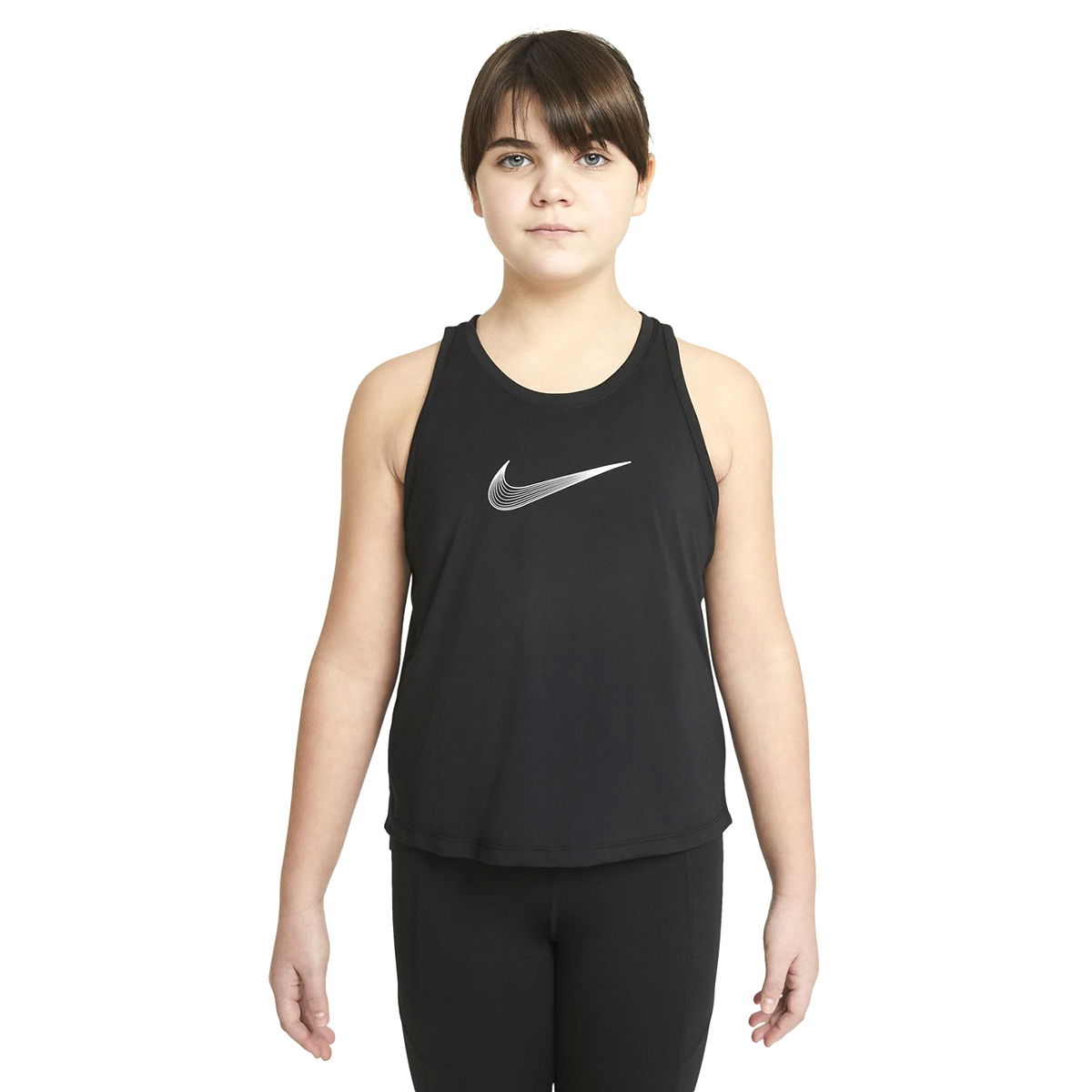 G Nk Dry Trophy Tank Çocuk Siyah Günlük Stil Atlet DA1370-010