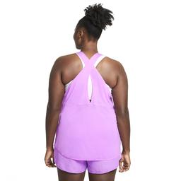 W Nk Breathe Tank Cool Plus Kadın Mor Koşu Atlet DJ2576-597