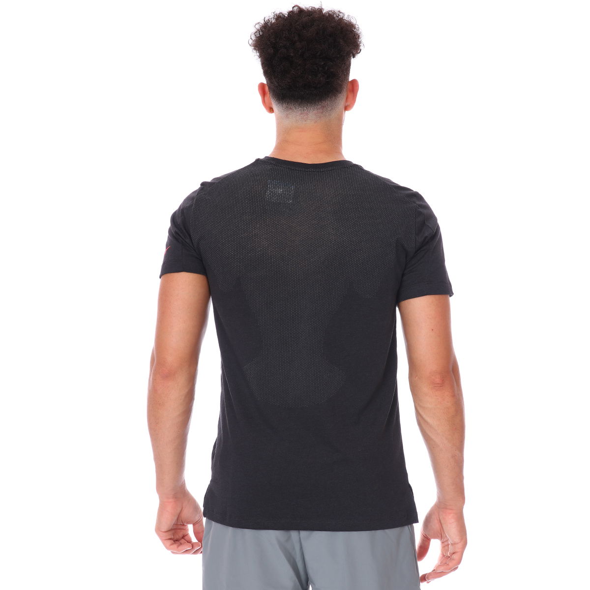 Pro Burnout Erkek Siyah Antrenman Tişört CU4975-011