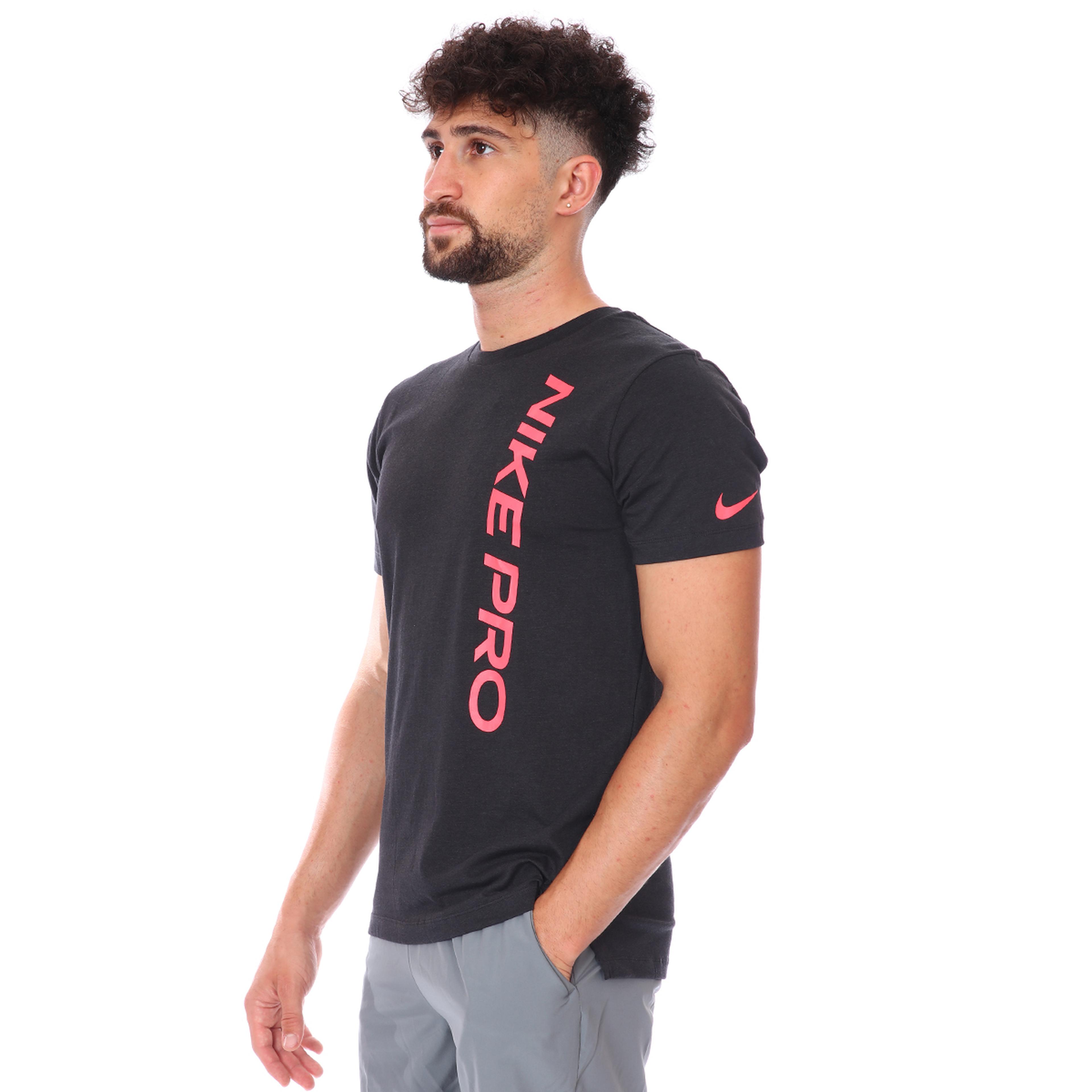 Pro Burnout Erkek Siyah Antrenman Tişört CU4975-011