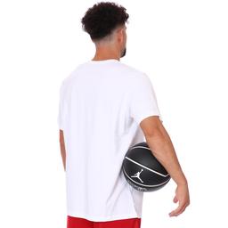 M J Jumpman Air Hbr Ss Crew NBA Erkek Beyaz Basketbol Tişört CV3425-101