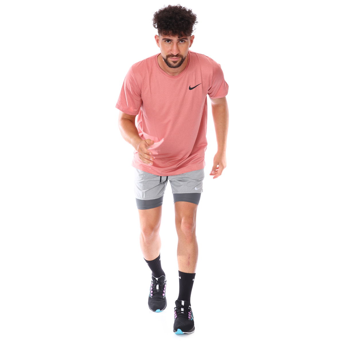 Pro Dri-Fit Erkek Kırmızı Antrenman Tişört CZ1181-691