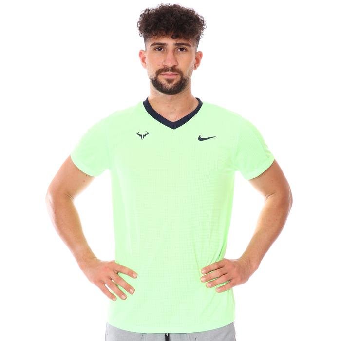 Rafa Mnk Dfadv Ss Top Erkek Yeşil Tenis Tişört CV2802-345 1285992
