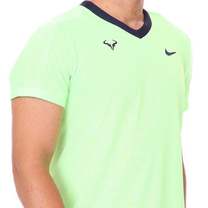Rafa Mnk Dfadv Ss Top Erkek Yeşil Tenis Tişört CV2802-345 1285992