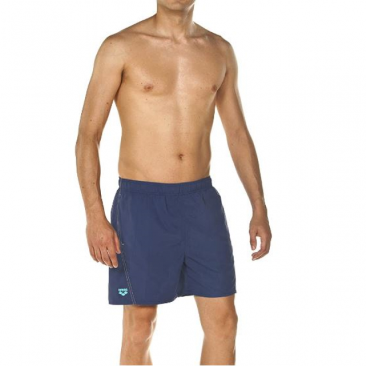 Fundamentals Logo Boxer Erkek Mavi Yüzücü Mayo 1B34478