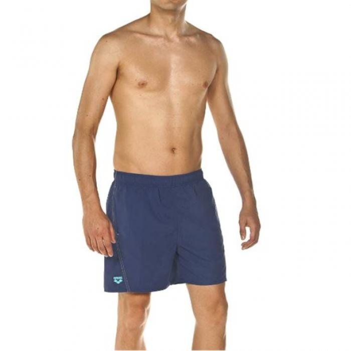 Fundamentals Logo Boxer Erkek Mavi Yüzücü Mayo 1B34478 753976