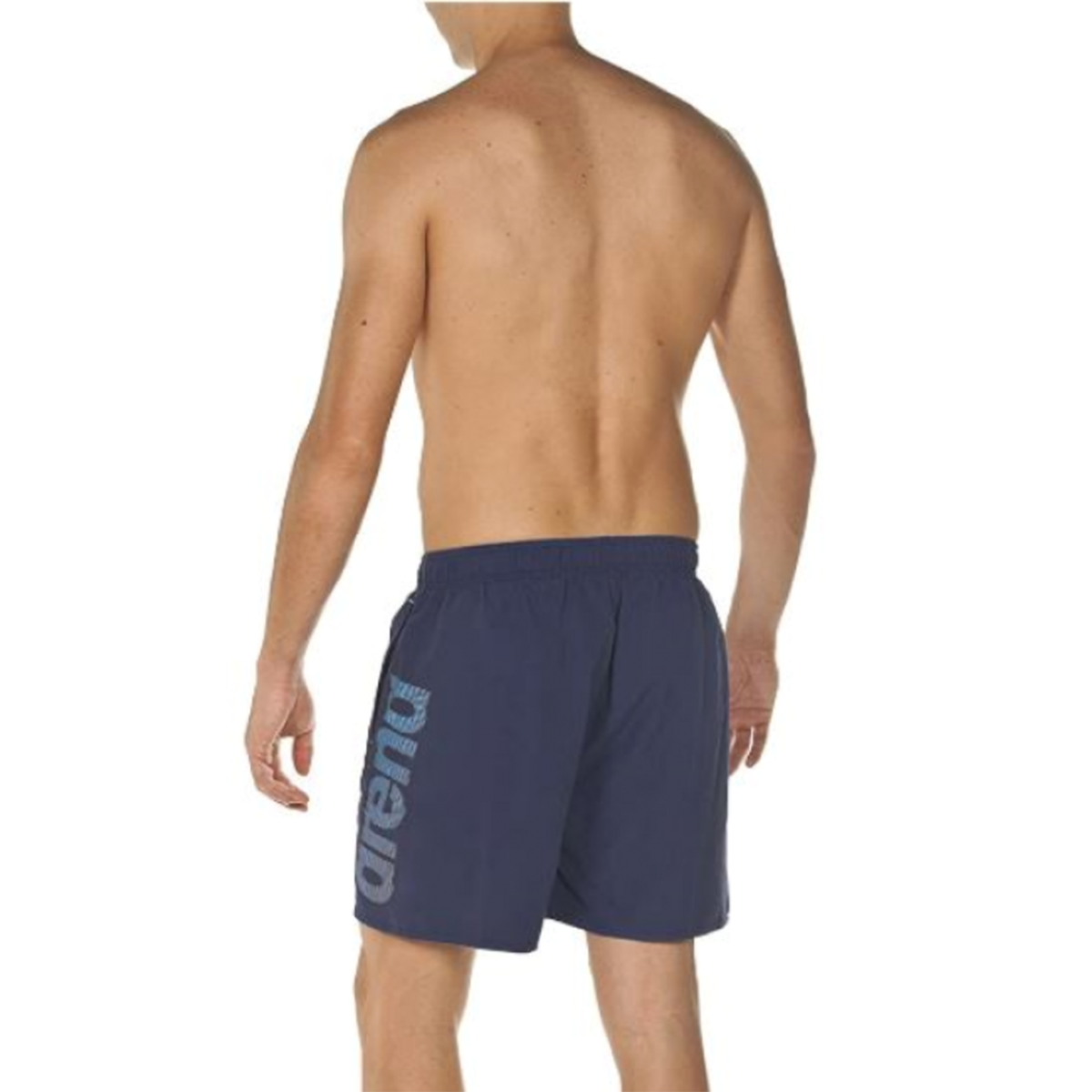 Fundamentals Logo Boxer Erkek Mavi Yüzücü Mayo 1B34478