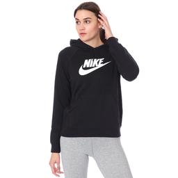 W Nsw Essntl Flc Gx Hoodie Kadın Siyah Günlük Stil Sweatshirt BV4126-010
