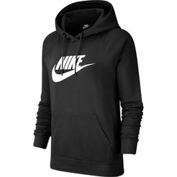 W Nsw Essntl Flc Gx Hoodie Kadın Siyah Günlük Stil Sweatshirt BV4126-010