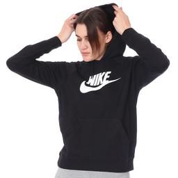 W Nsw Essntl Flc Gx Hoodie Kadın Siyah Günlük Stil Sweatshirt BV4126-010