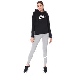 W Nsw Essntl Flc Gx Hoodie Kadın Siyah Günlük Stil Sweatshirt BV4126-010