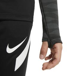 Y Nk Df Strke21 Dril Top Çocuk Siyah Futbol Uzun Kollu Tişört CW5860-010