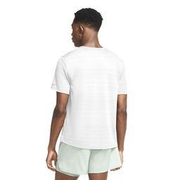 Dri-Fit Miler Erkek Beyaz Koşu Tişört CU5992-100