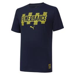 Fenerbahçe SK 21/22 Sezonu Erkek Mavi Futbol Tişört 76702205