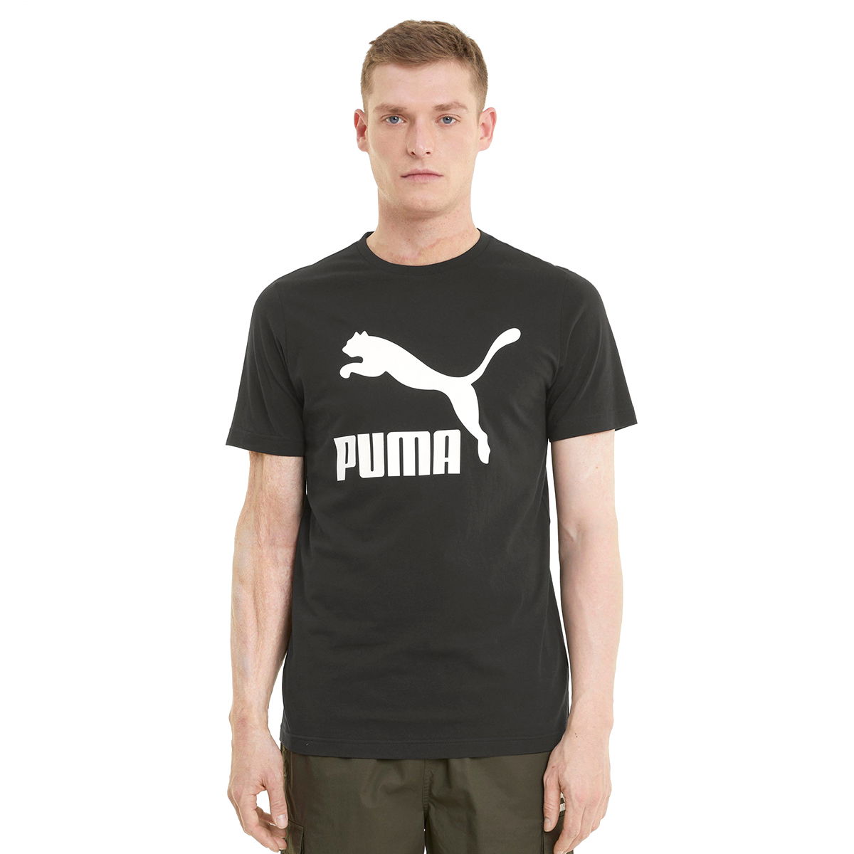 Classics Logo Tee Erkek Siyah Günlük Stil Tişört 53008801