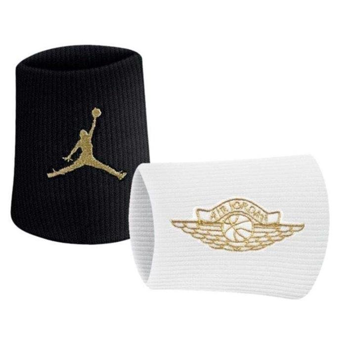 Jordan Jumpman Wings Wristbands 2.0 2 Pk NBA Unisex Siyah Basketbol Bileklik J.000.3598.092.OS 1092648