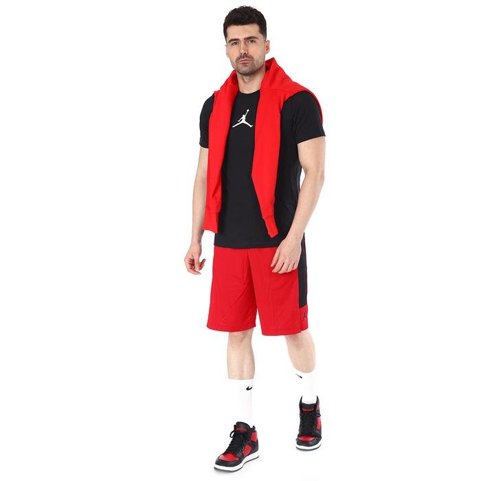 Jordan NBA Jumpman Dfct Ss Crew Erkek Siyah Basketbol Tişört CW5190-010 1211559