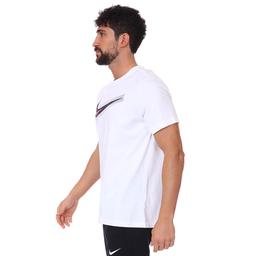 M Nsw Tee Swoosh Erkek Beyaz Günlük Stil Tişört DB6470-100