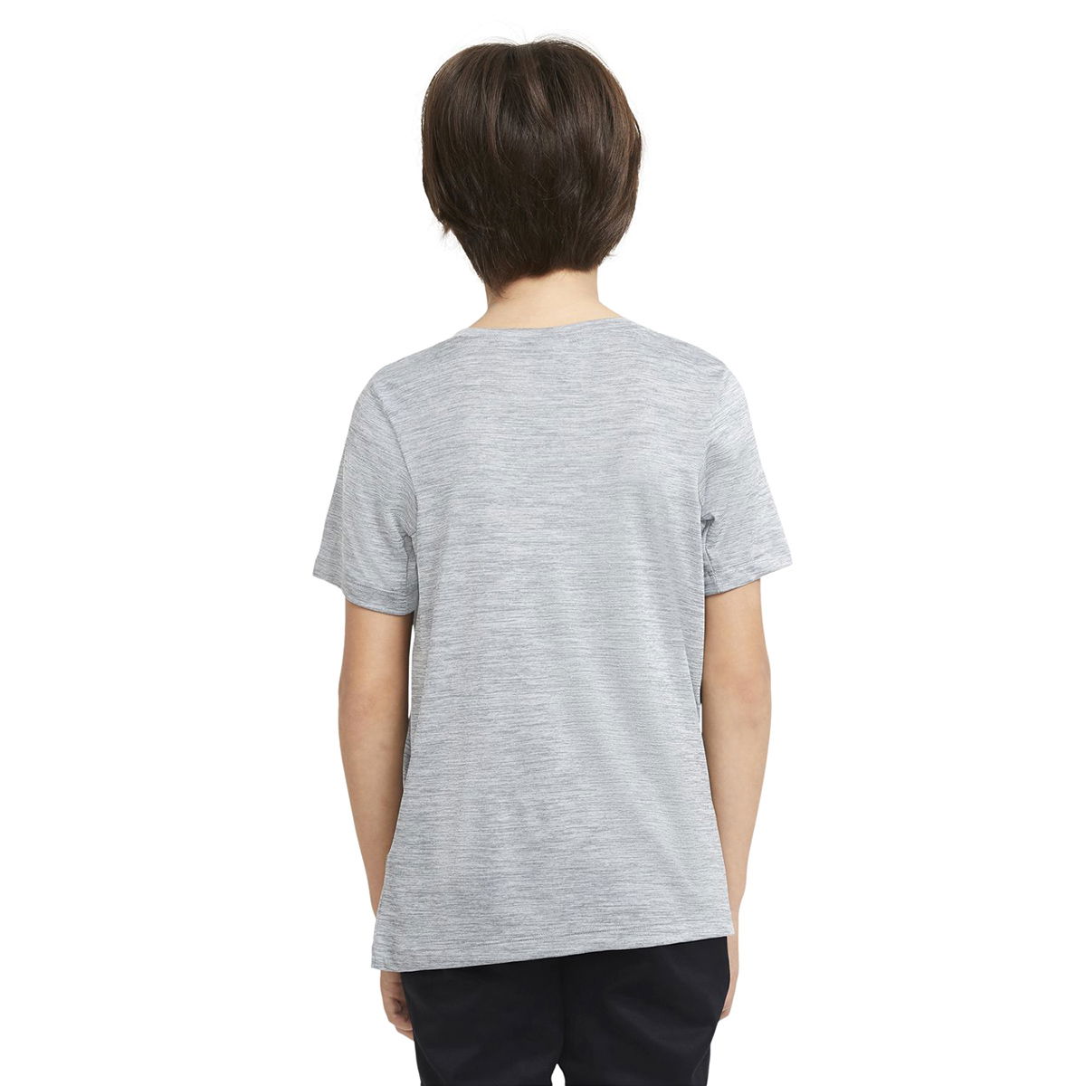 B Nk Df Hbr Ss Top Çocuk Siyah Günlük Stil Tişört DA0282-084