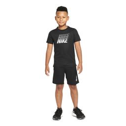 B Nk Df Breathe Gfx Ss Top Çocuk Siyah Günlük Stil Tişört DD8539-010