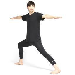 Yoga Erkek Siyah Yoga Tişörtü BV4034-010