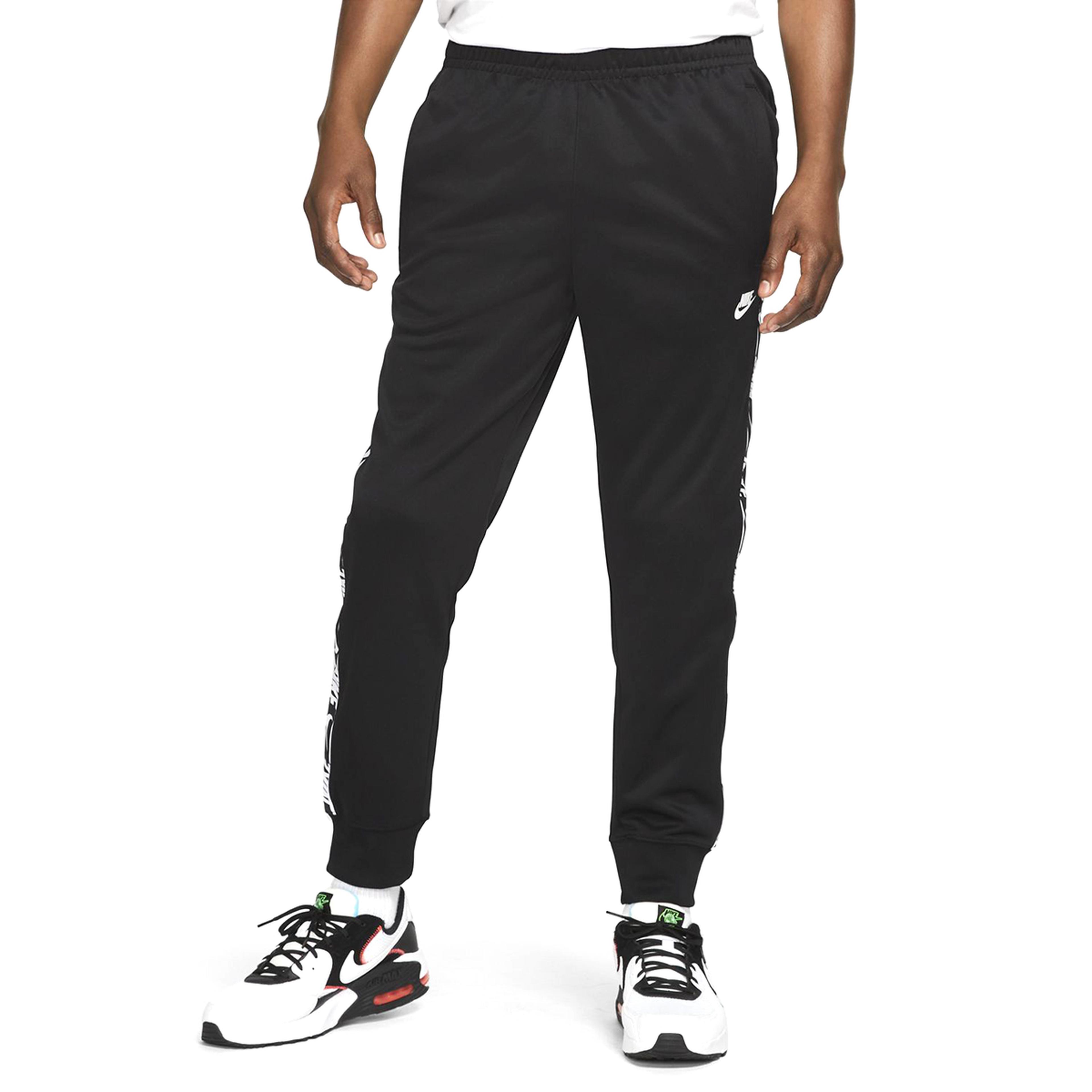 M Nsw Repeat Pk Jogger Erkek Siyah Günlük Stil Eşofman Altı DM4673-010