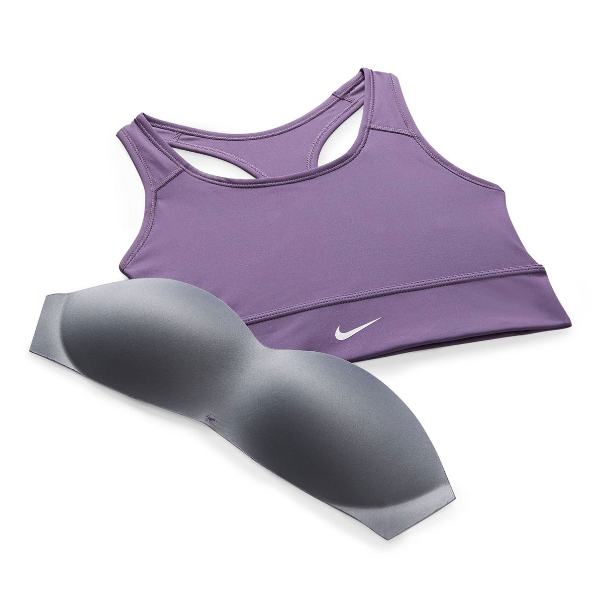 Dri-Fit Swoosh Lngln Bra Kadın Pembe Antrenman Sporcu Sütyeni CZ4496-574