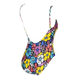 W Allover U Back One Piece Kadın Siyah Yüzücü Mayosu 003057100