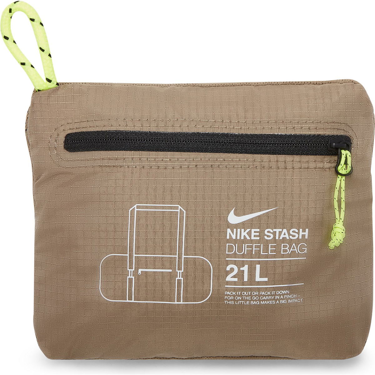 Nk Stash Duff Unisex Kahverengi Günlük Stil Spor Çanta DB0306-208