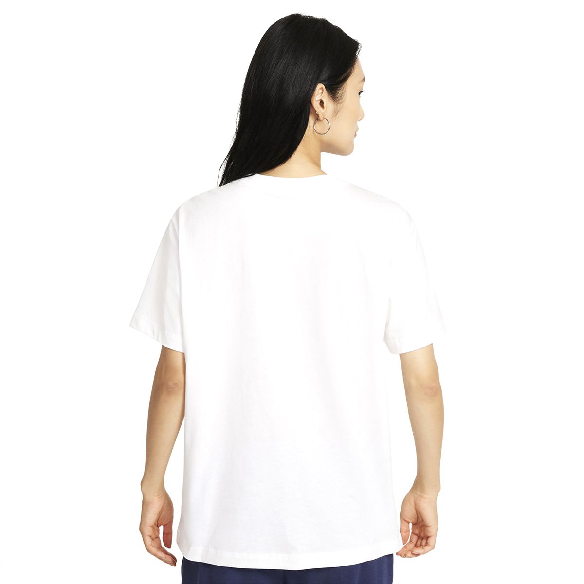 W Nsw Bf Tee Craft Kadın Beyaz Günlük Stil Tişört DJ1834-100