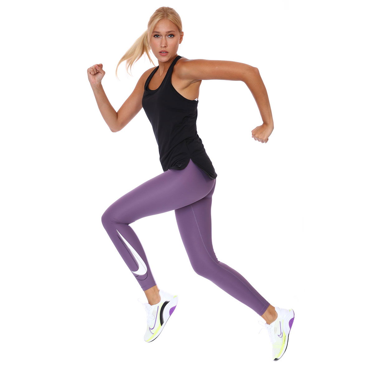 Yoga Layer Tank Kadın Siyah Antrenman Atleti CQ8826-010