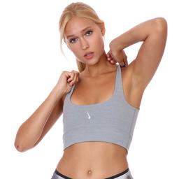 The Yoga Luxe Crop Tank Kadın Gri Antrenman Atlet CV0576-073
