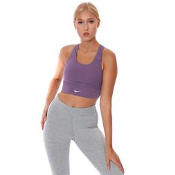Dri-Fit Swoosh Lngln Bra Kadın Pembe Antrenman Sporcu Sütyeni CZ4496-574