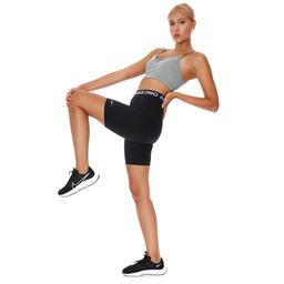 W Ny Df Indy Strappy Bra Kadın Siyah Antrenman Sporcu Sütyeni DD1066-073