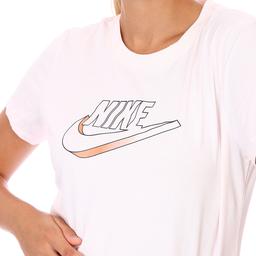 W Nsw Tee Futura Kadın Pembe Günlük Stil Tişört DJ1820-640