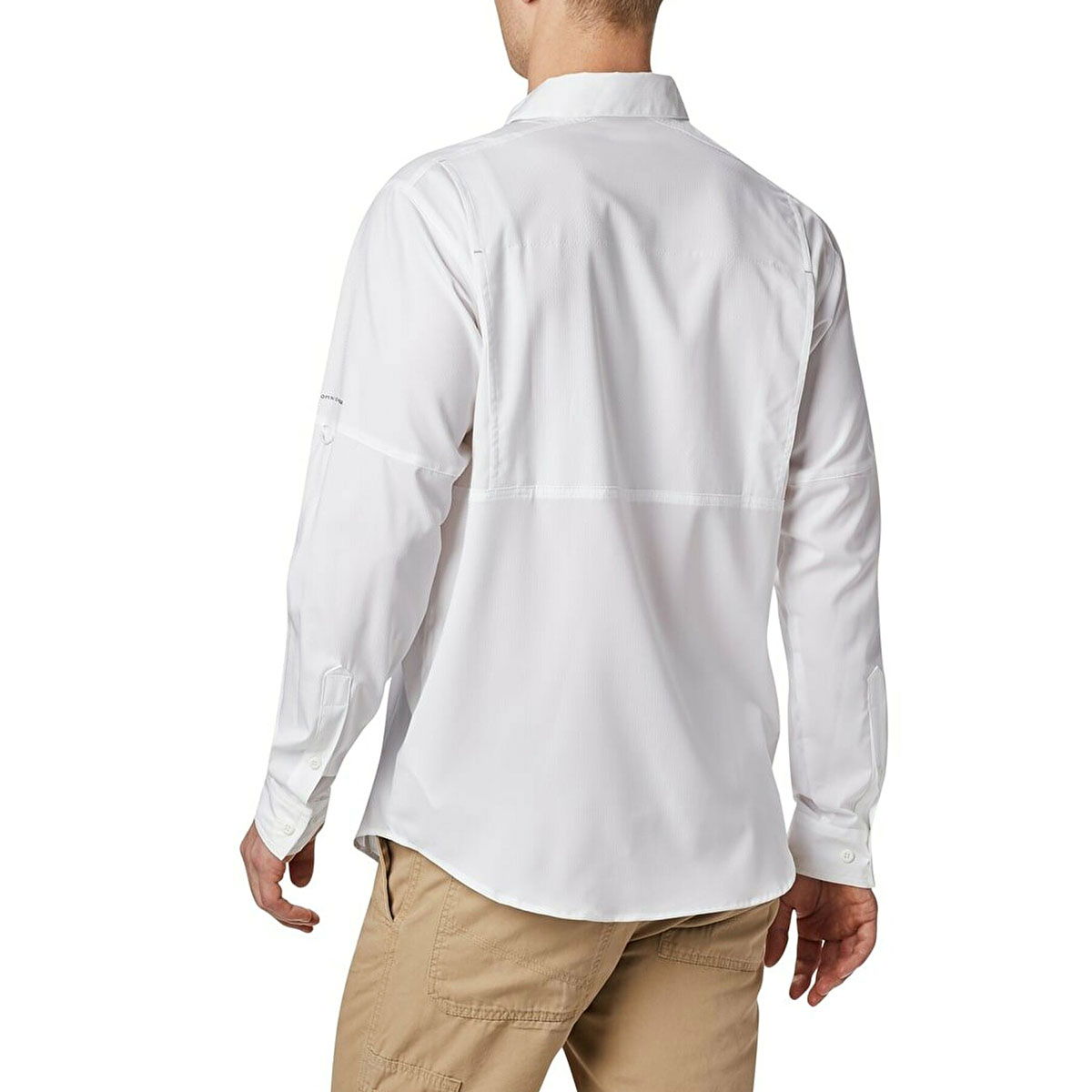 Am1568 Silver Ridge Lite Long Sleeve Shirt Erkek Beyaz Outdoor Gömlek AM1568-100