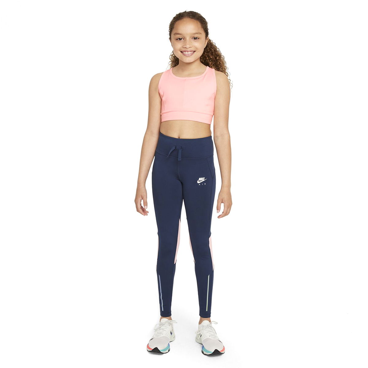 G Nk Df Air Legging Çocuk Mavi Günlük Stil Tayt DD7633-410