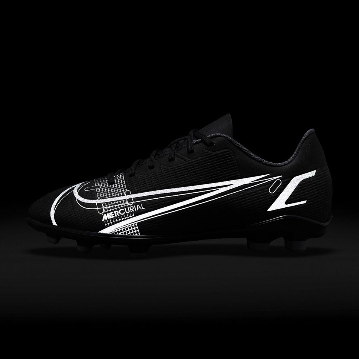 Jr Mercurial Vapor 14 Club Fg/Mg Çocuk Siyah Futbol Krampon CV0823-004